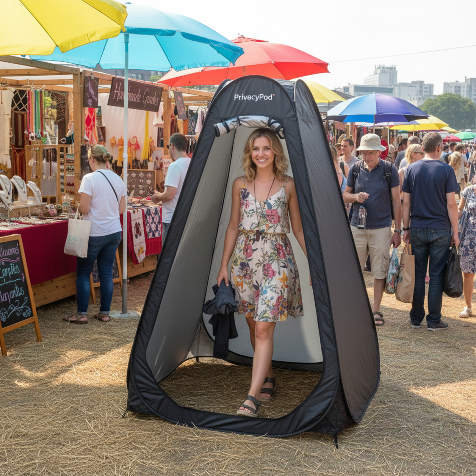 Outdoor Camping Bathroom - Portable Pop-Up Privacy Tent Outdoor Shower