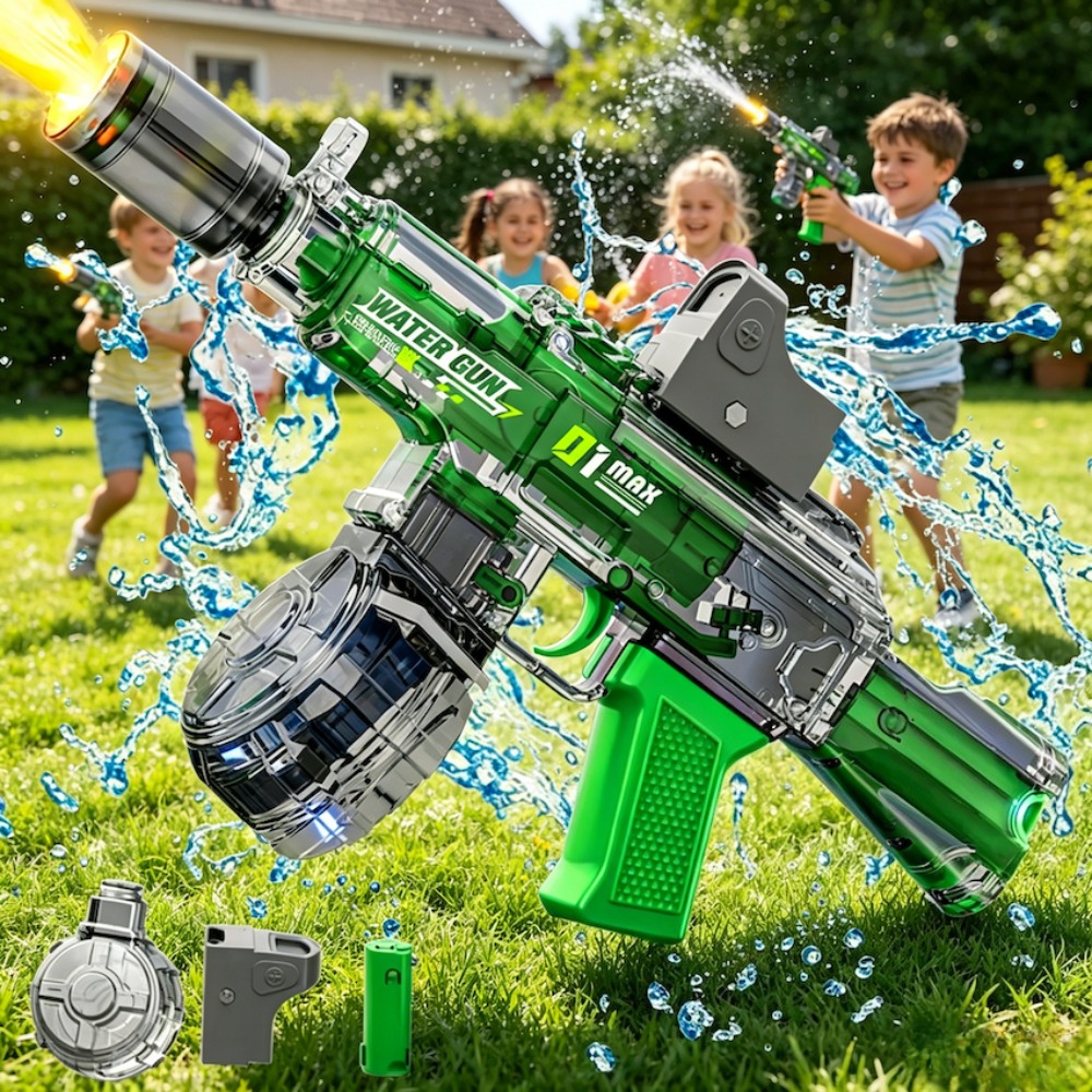 Outdoor Camping Games For Kids - AK Electric Water Gun Toy High-Pressure
