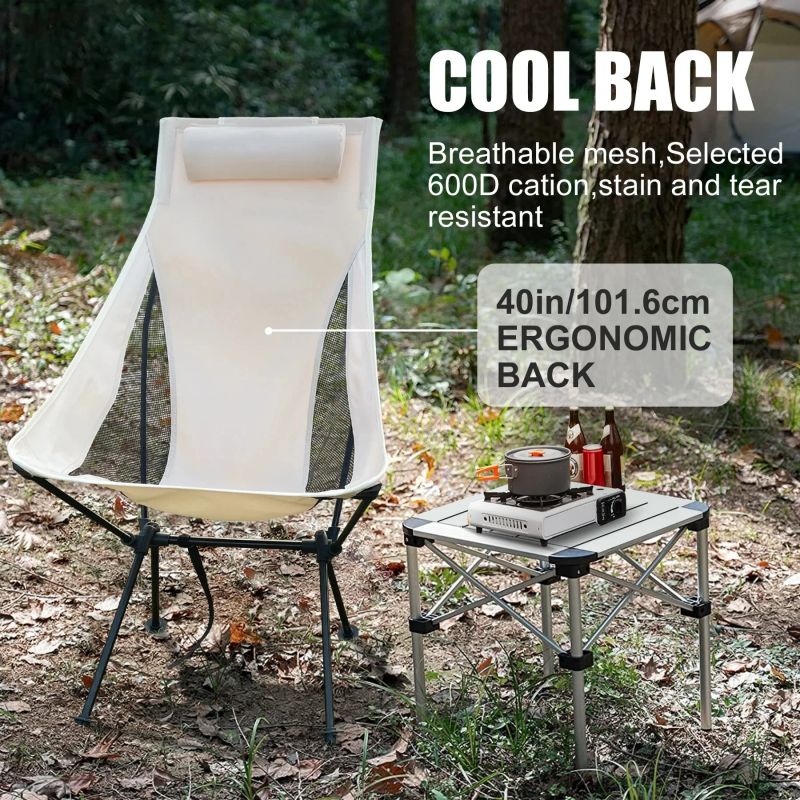 Outdoor Camping Hammock Chair - Ultralight Aluminum Alloy Folding Chair with