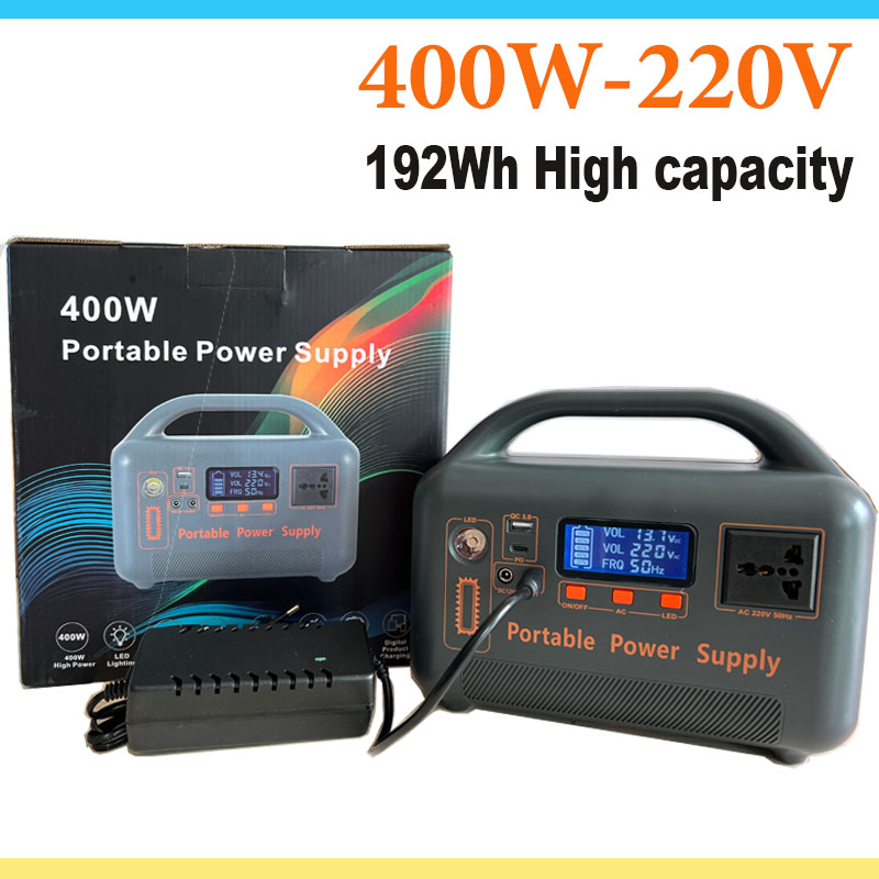 Outdoor Camping Fans - Outdoor Emergency Portable Power Station 400W