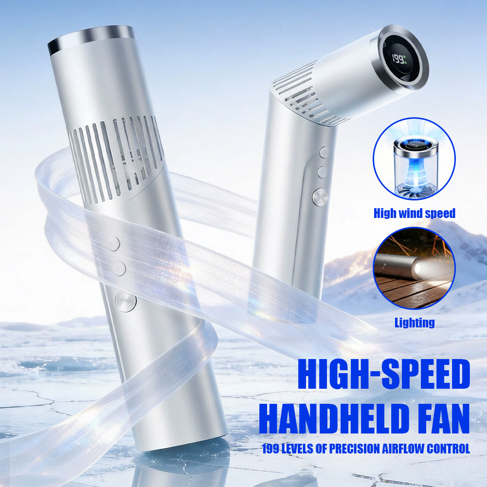 Mini Handheld Fan 20000 RPM Br - مراجعة Outdoor Camping Fans وسعره