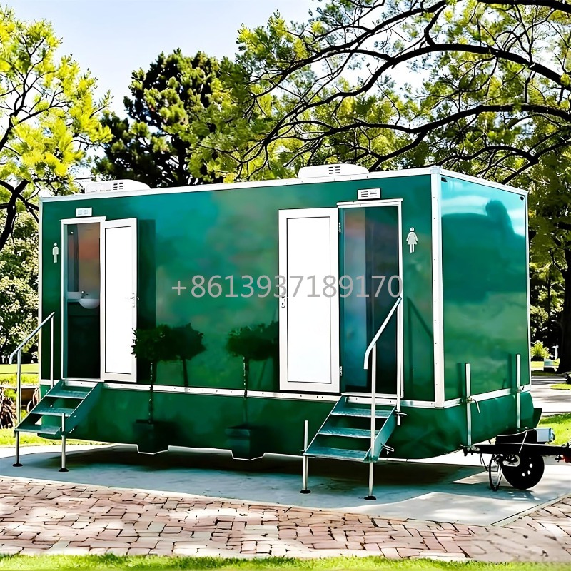 Mobile Toilet Trailer with Bas - مراجعة Portable Camp Toilet وسعره