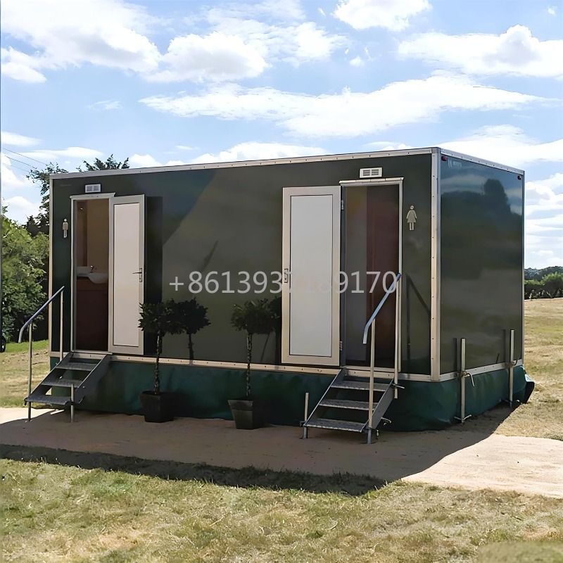 Mobile Toilet Trailer with Bas - مراجعة Portable Camp Toilet وسعره