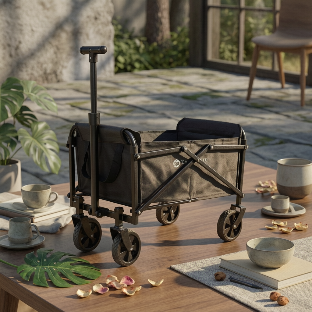 Foldable Camping Wagon Adjusta - مراجعة Jinli Outdoor Camping وسعره