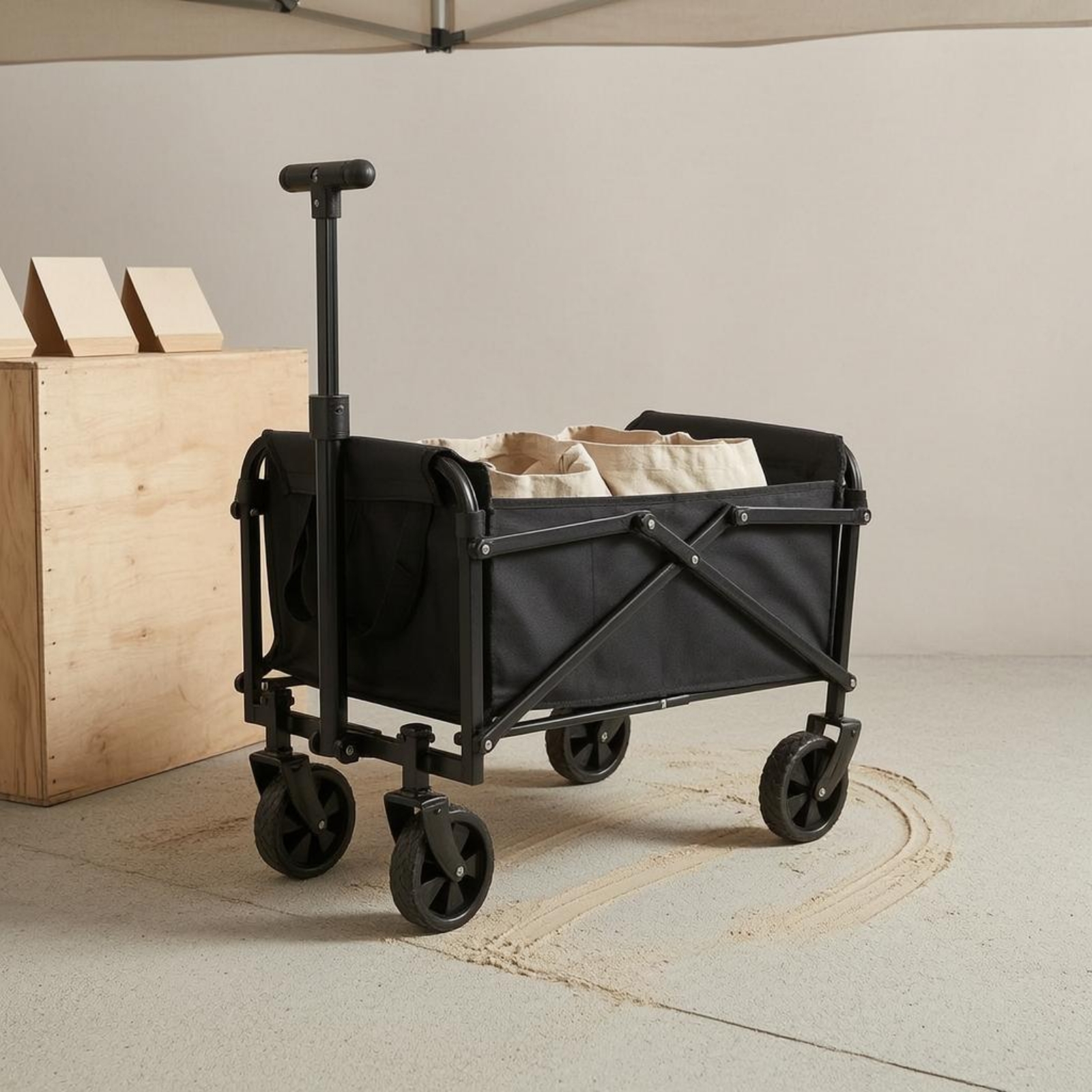 Foldable Camping Wagon Adjusta - مراجعة Jinli Outdoor Camping وسعره