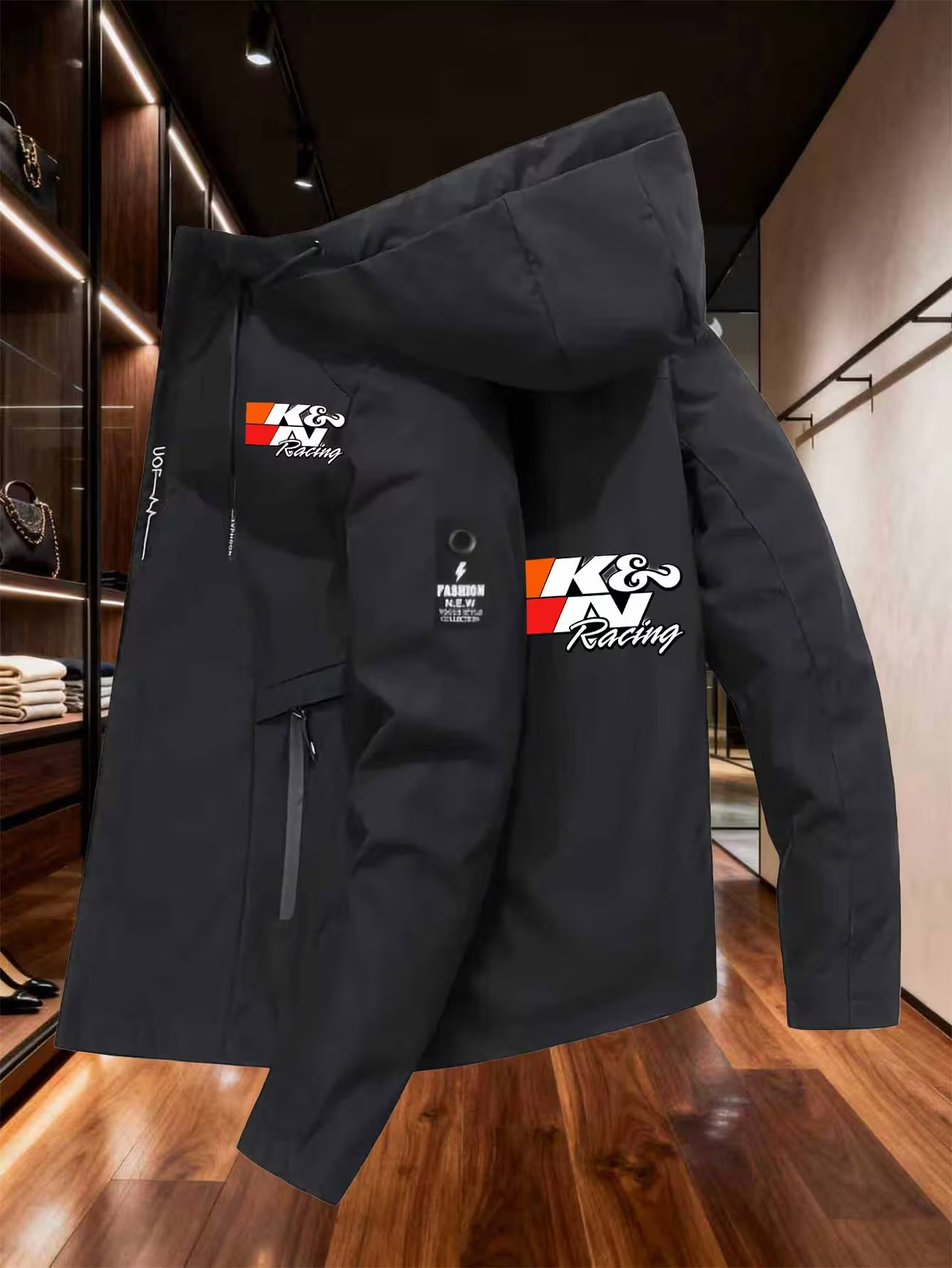 26 Men's Zip Hooded Jacket Wat - مراجعة Outdoor Camping Hiking وسعره