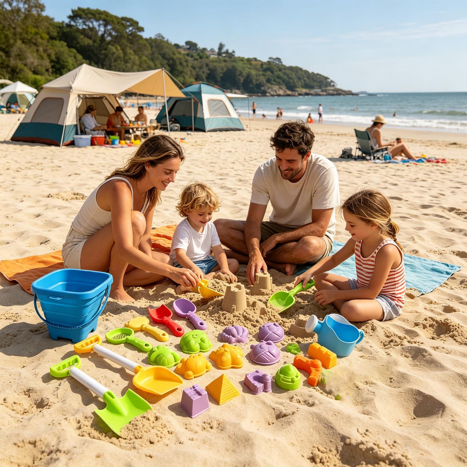 Beach Toys Funny Colorful Outd - مراجعة Outdoor Camping Games For Kids وسعره