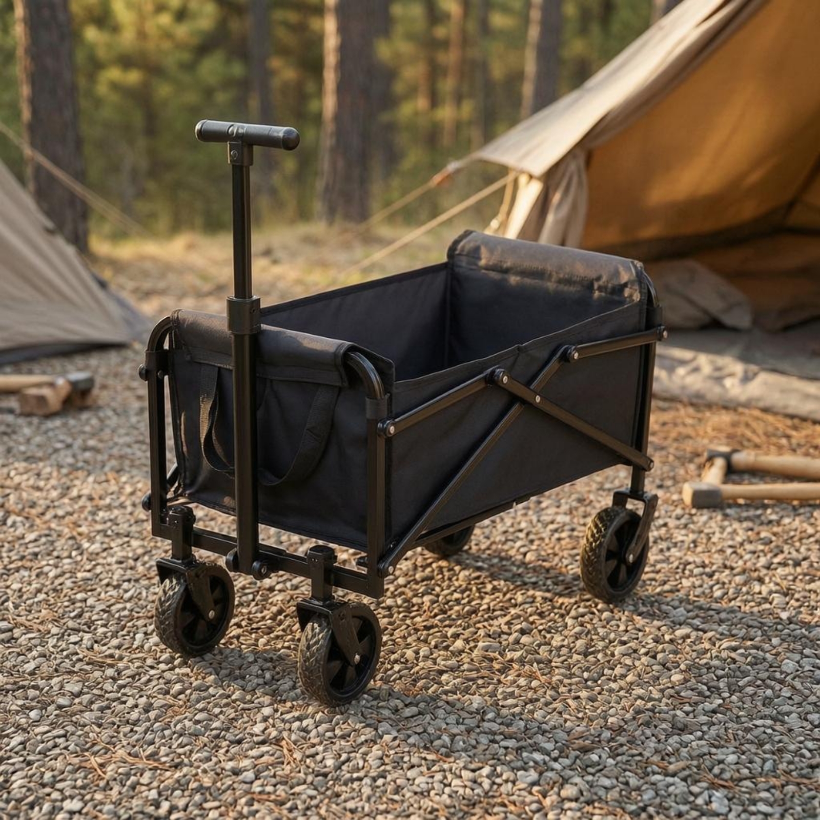 Foldable Camping Wagon Adjusta - مراجعة Jinli Outdoor Camping وسعره