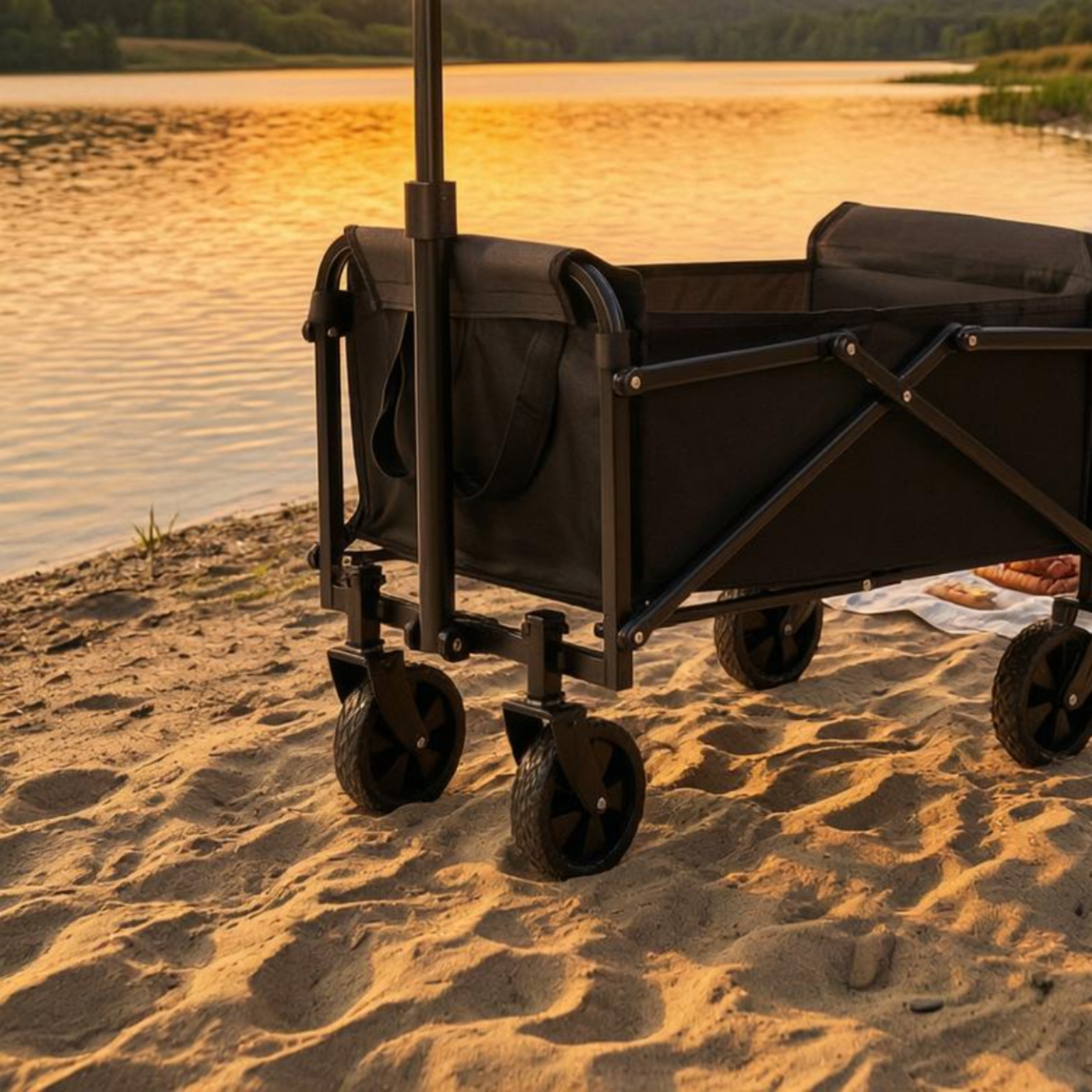 Foldable Camping Wagon Adjusta - مراجعة Jinli Outdoor Camping وسعره