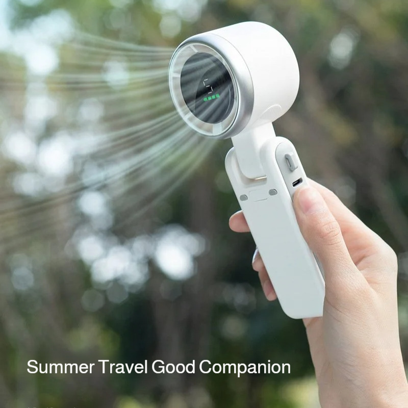 Outdoor Neck Hanging Mini Fan  - مراجعة Outdoor Camping Fans وسعره