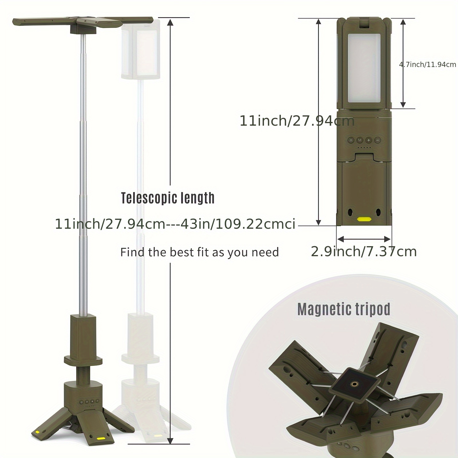 Camping Lantern, 14000mAh Rech - مراجعة Outdoor Camping Hiking وسعره