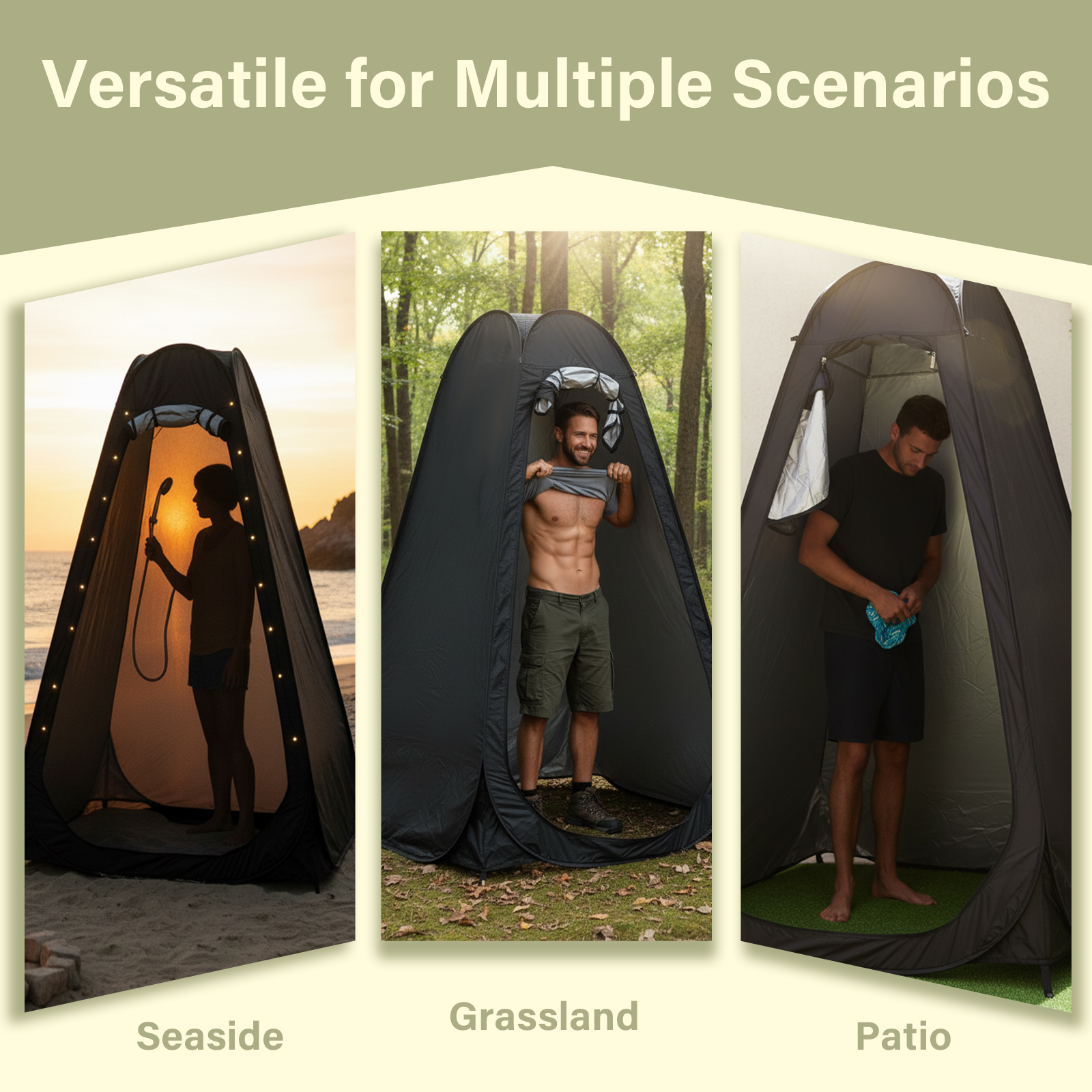 Portable Pop-Up Privacy Tent O - مراجعة Outdoor Camping Bathroom وسعره
