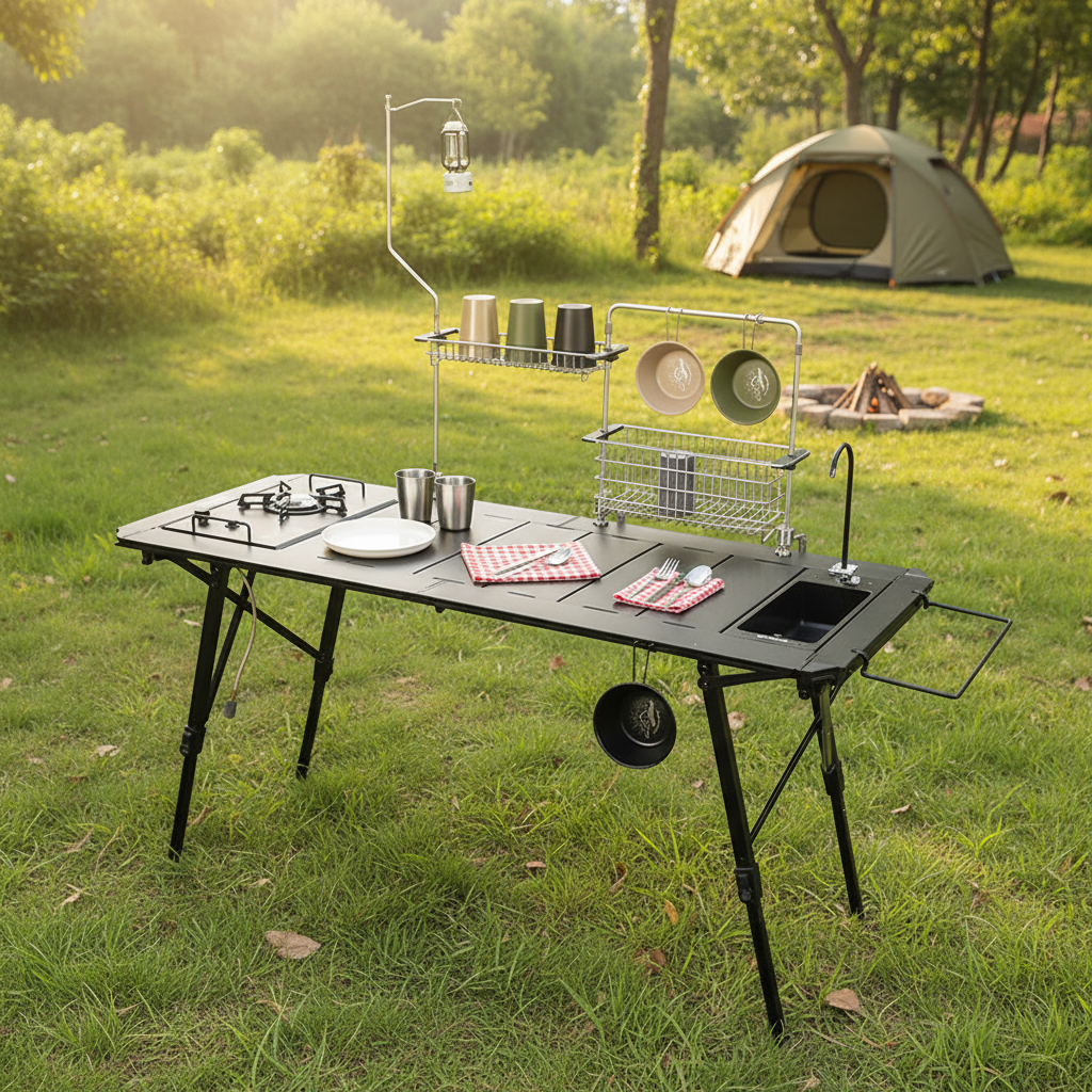 Portable Aluminum Alloy Igt Ta - مراجعة Outdoor Camping Bbq وسعره