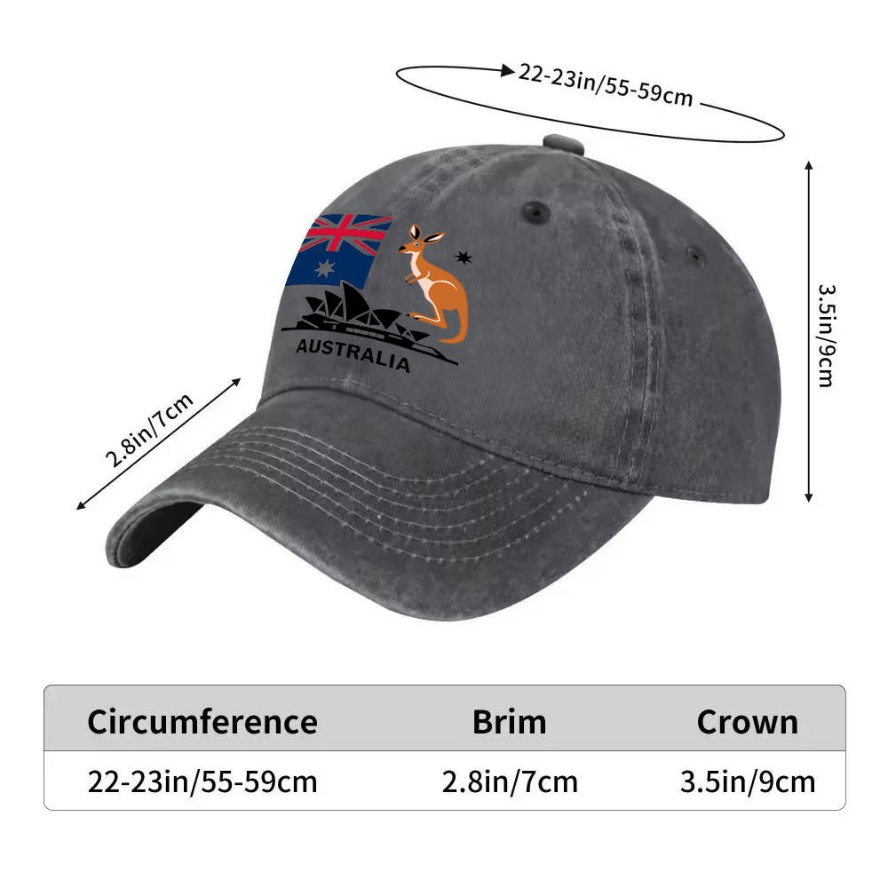 Australia Flag Kangaroo Baseba - مراجعة Outdoor Camping Australia وسعره