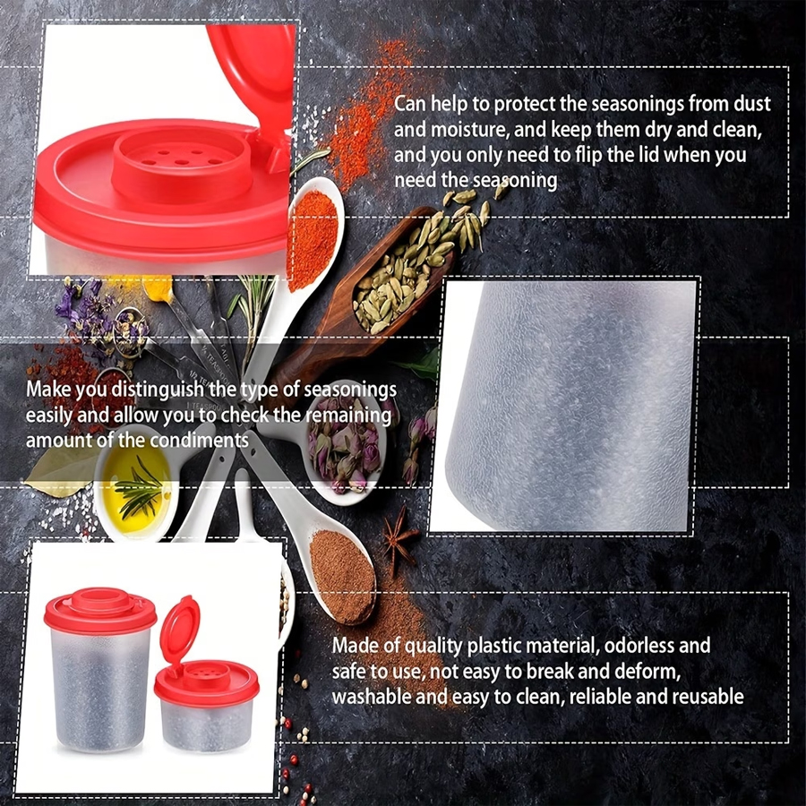 1 Small Salt and Pepper Shaker - مراجعة Outdoor Camping Kitchen وسعره