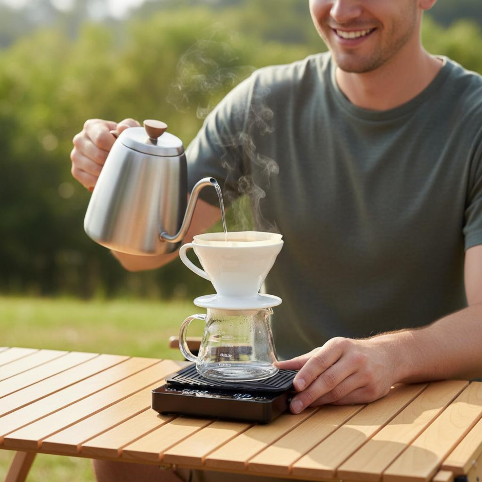 Espresso Scale Tare Function P - مراجعة Outdoor Camping Kitchen وسعره