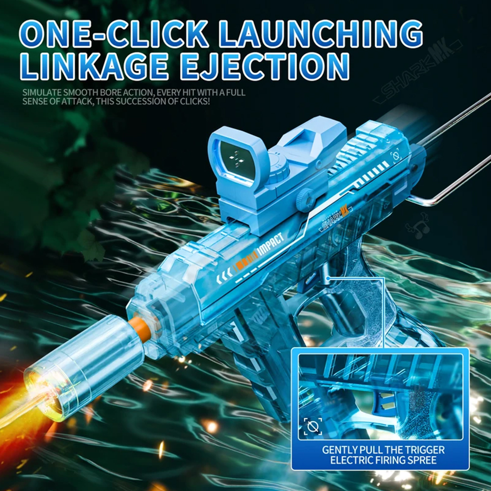 UZI Electric Water Gun with Li - مراجعة Outdoor Camping Games For Kids وسعره