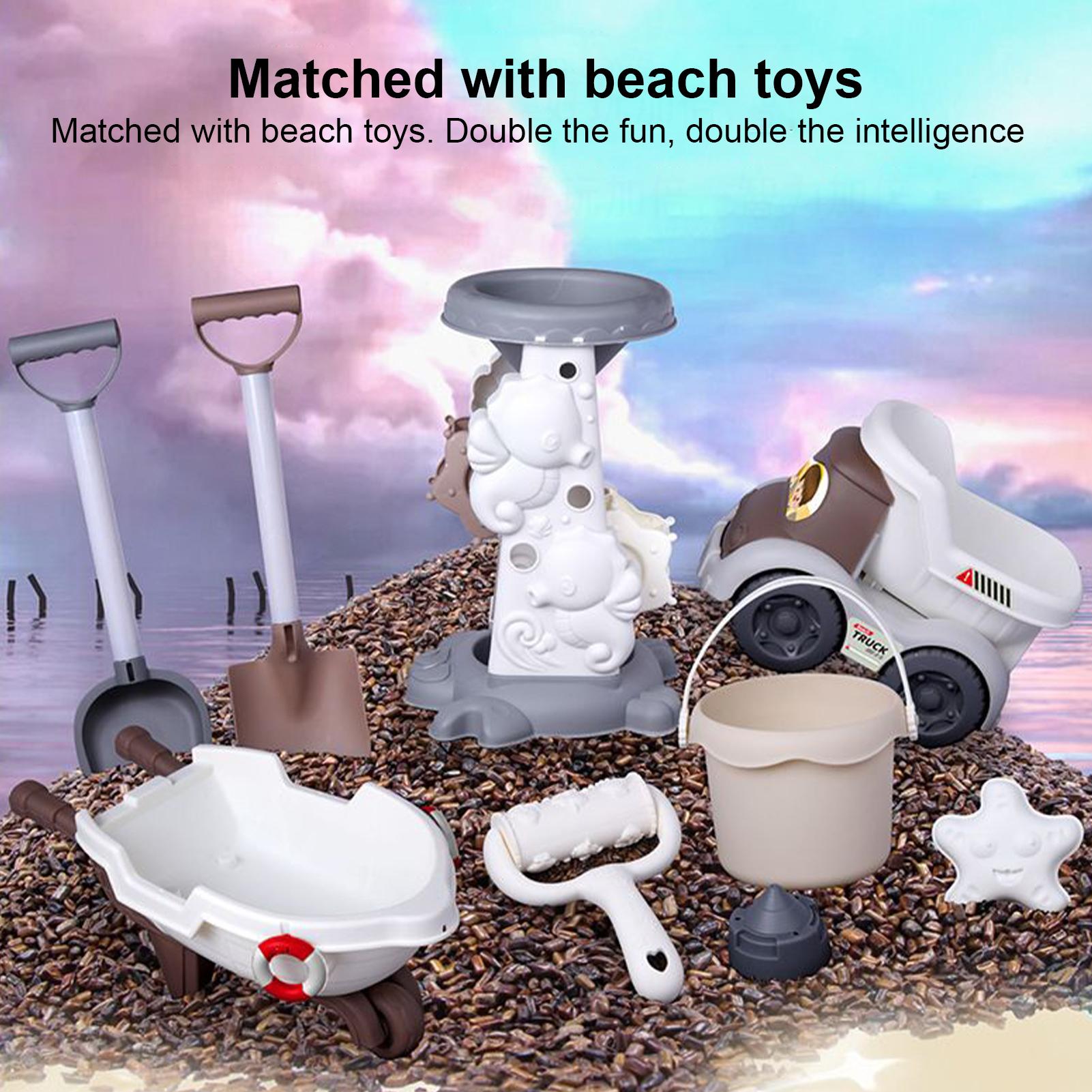 Beach Sand Toys Sand Bucket An - مراجعة Outdoor Camping Activities For Kids وسعره