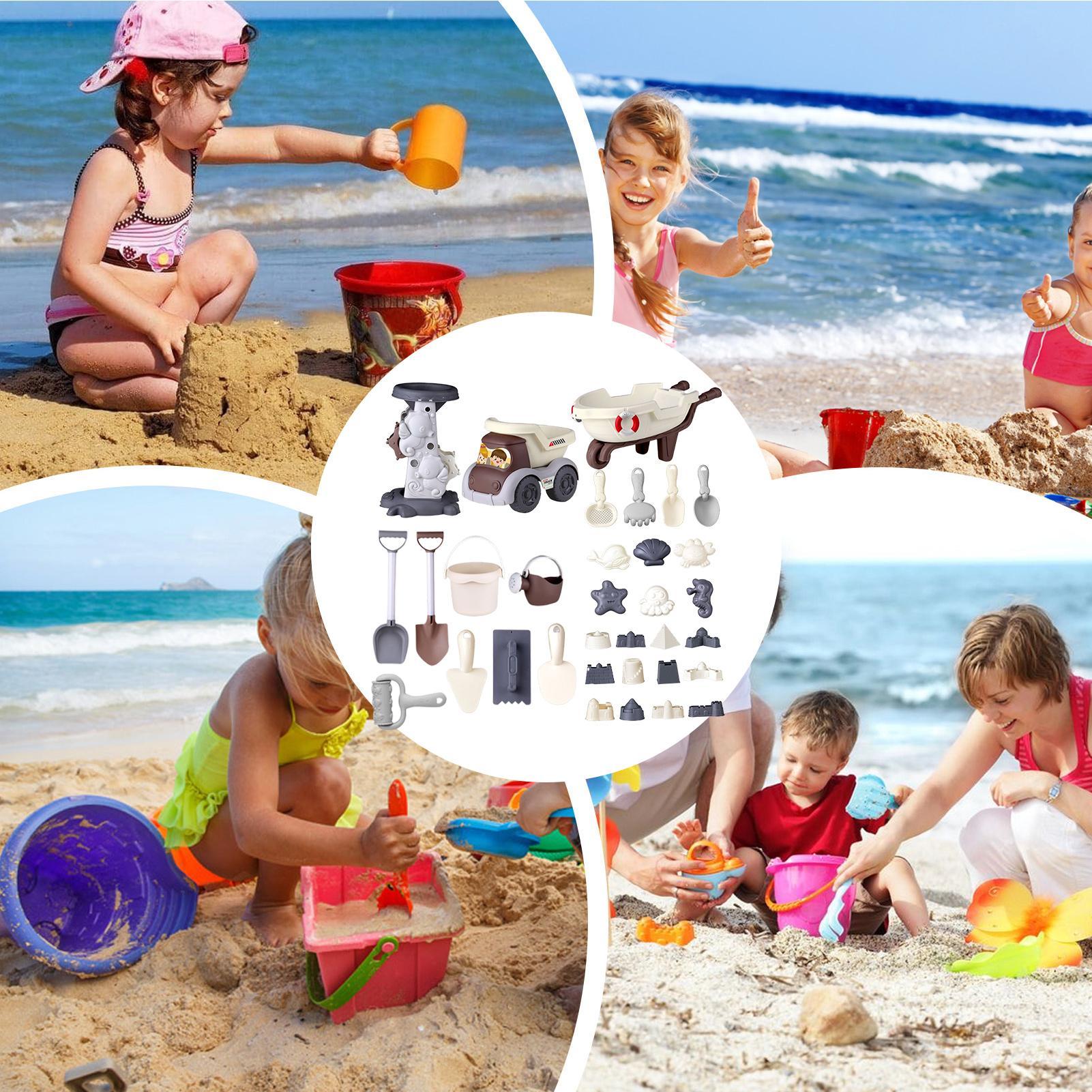 Beach Sand Toys Sand Bucket An - مراجعة Outdoor Camping Activities For Kids وسعره