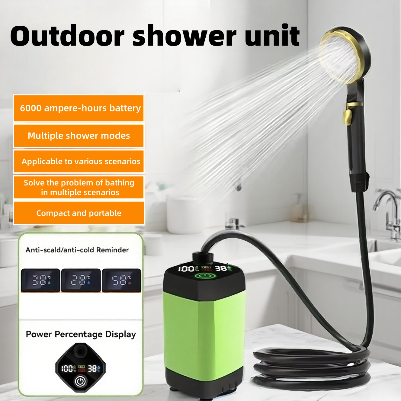 Portable Outdoor Electric Show - مراجعة Outdoor Camping Gear وسعره