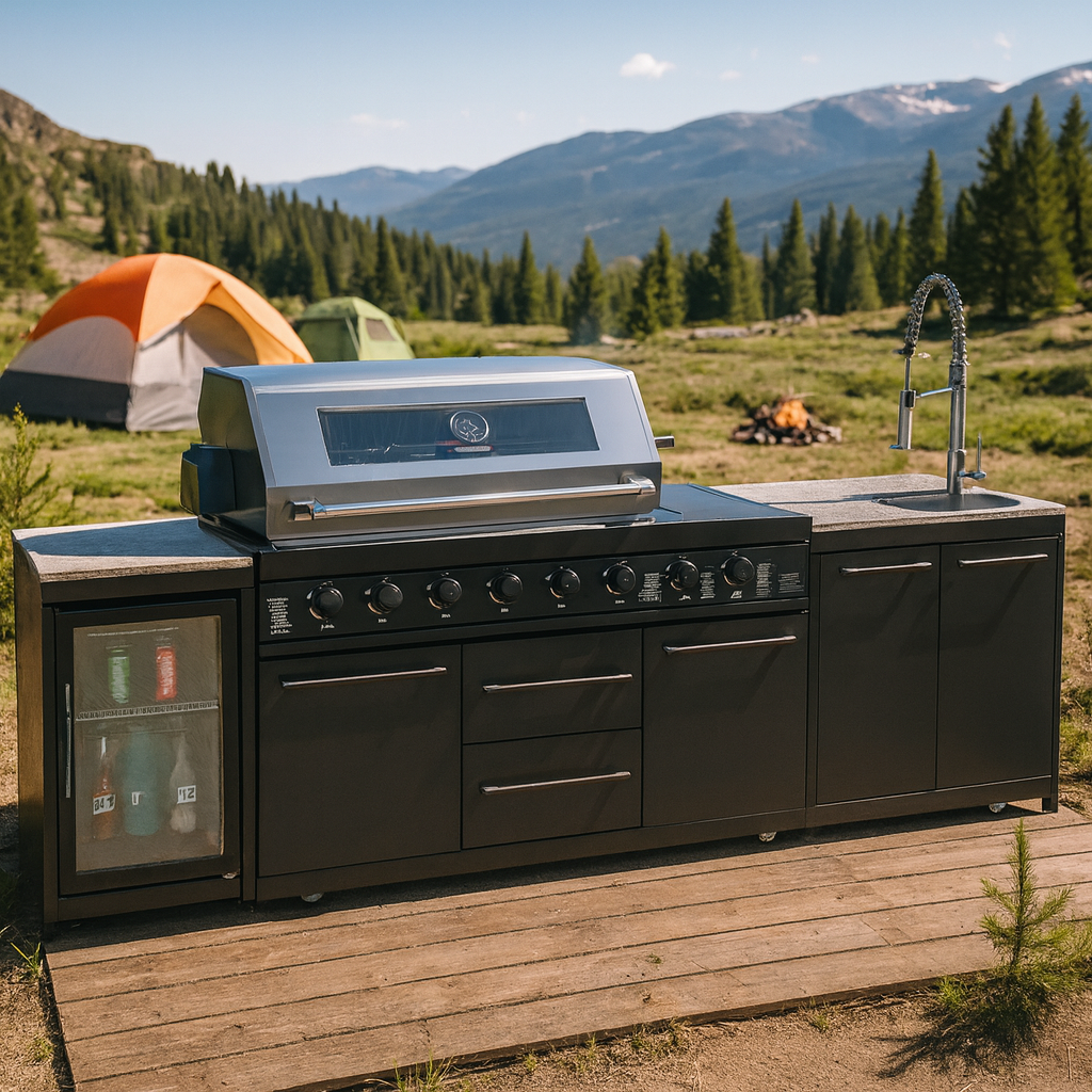 New Arrivals Customizable 304  - مراجعة Outdoor Camping Kitchen وسعره