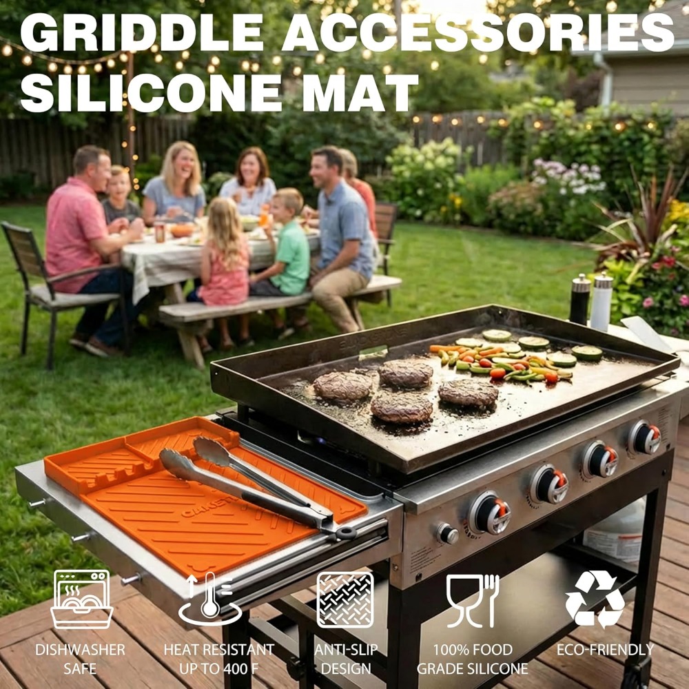 Silicone Grill Mats for Blacks - مراجعة Outdoor Camping Kitchen وسعره