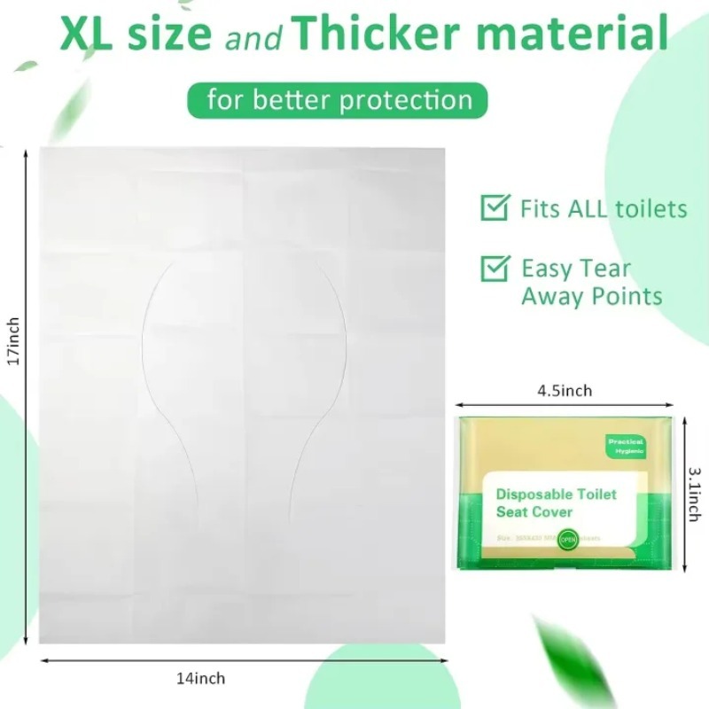 10-120PCS Disposable Toilet Se - مراجعة Portable Camp Toilet وسعره