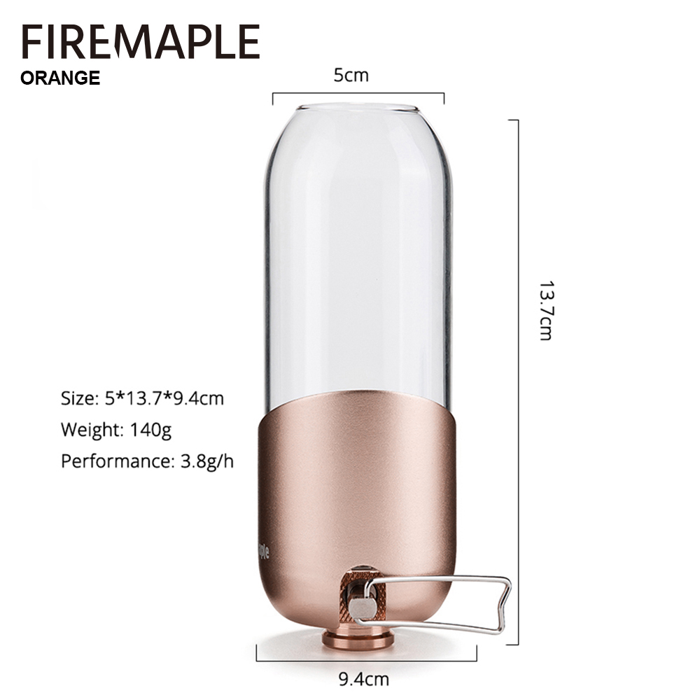 Fire Maple Orange Gas Lantern  - مراجعة Outdoor Camping Heater For Tent وسعره