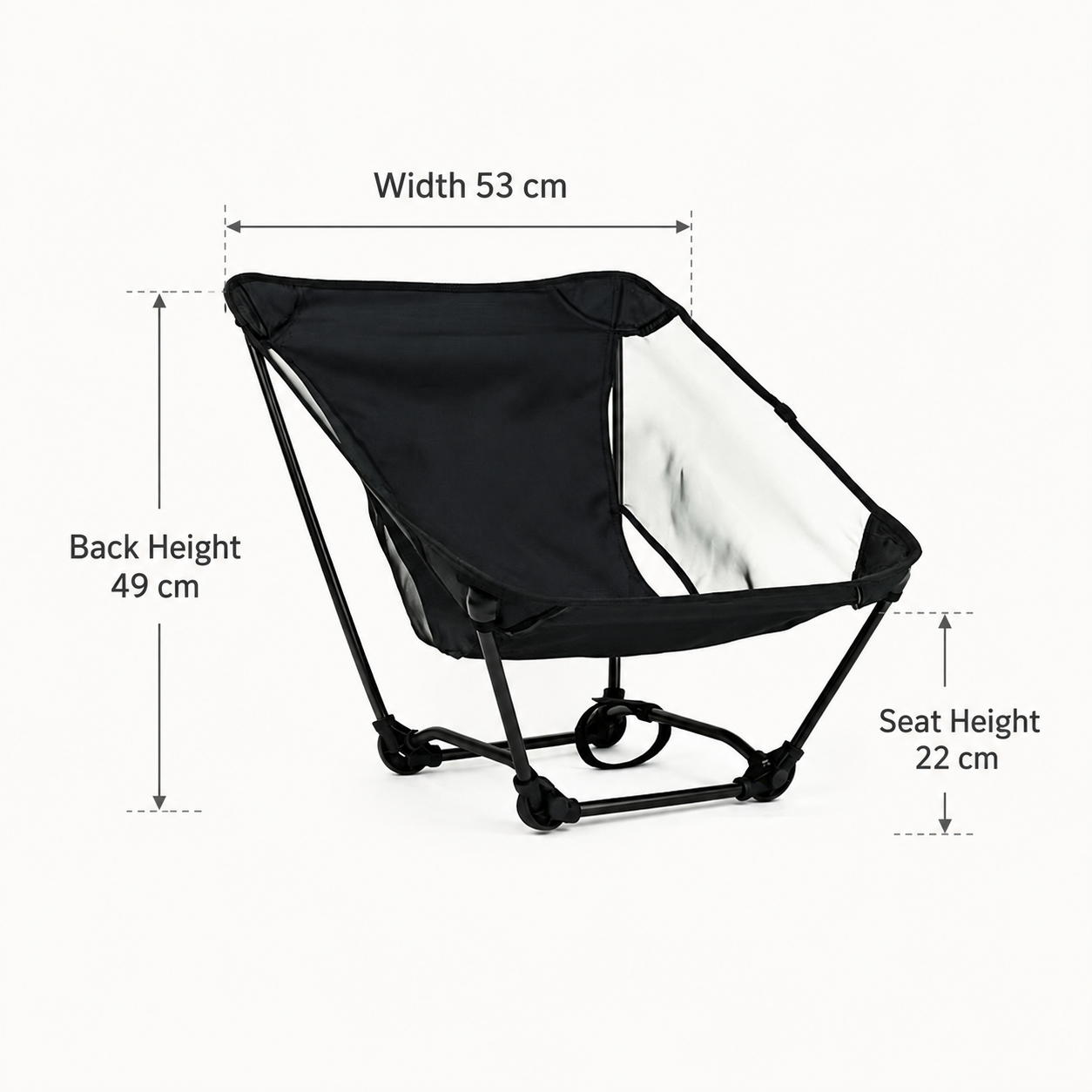 Portable Off Ground Folding Mo - مراجعة Outdoor Camping Hammock Chair وسعره