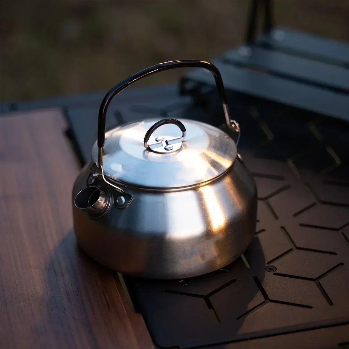 Stainless Steel Kettle 0.8L Po - مراجعة Outdoor Camping Items وسعره