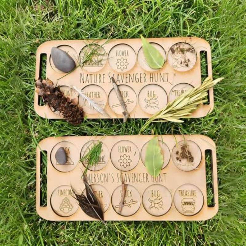 Portable Wooden Bug Scavenger  - مراجعة Outdoor Camping Activities For Kids وسعره