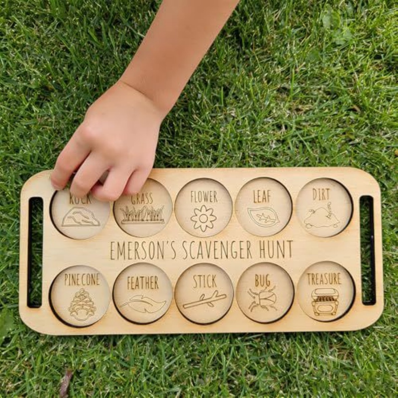Portable Wooden Bug Scavenger  - مراجعة Outdoor Camping Activities For Kids وسعره