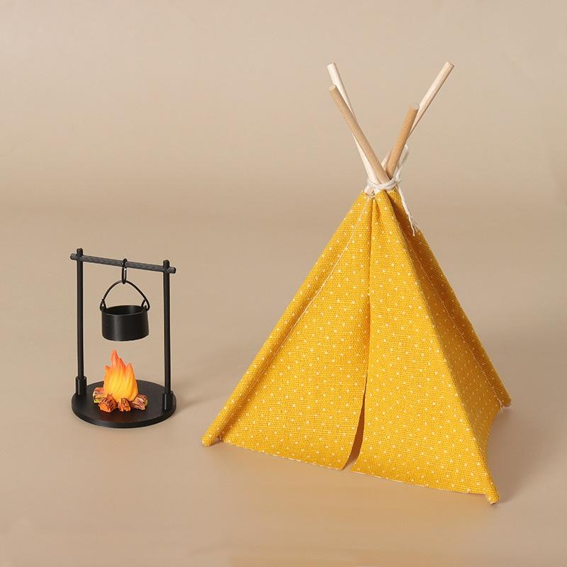 🛒1:12 Scale Camping Tent Model - مراجعة Outdoor Camping Items وسعره