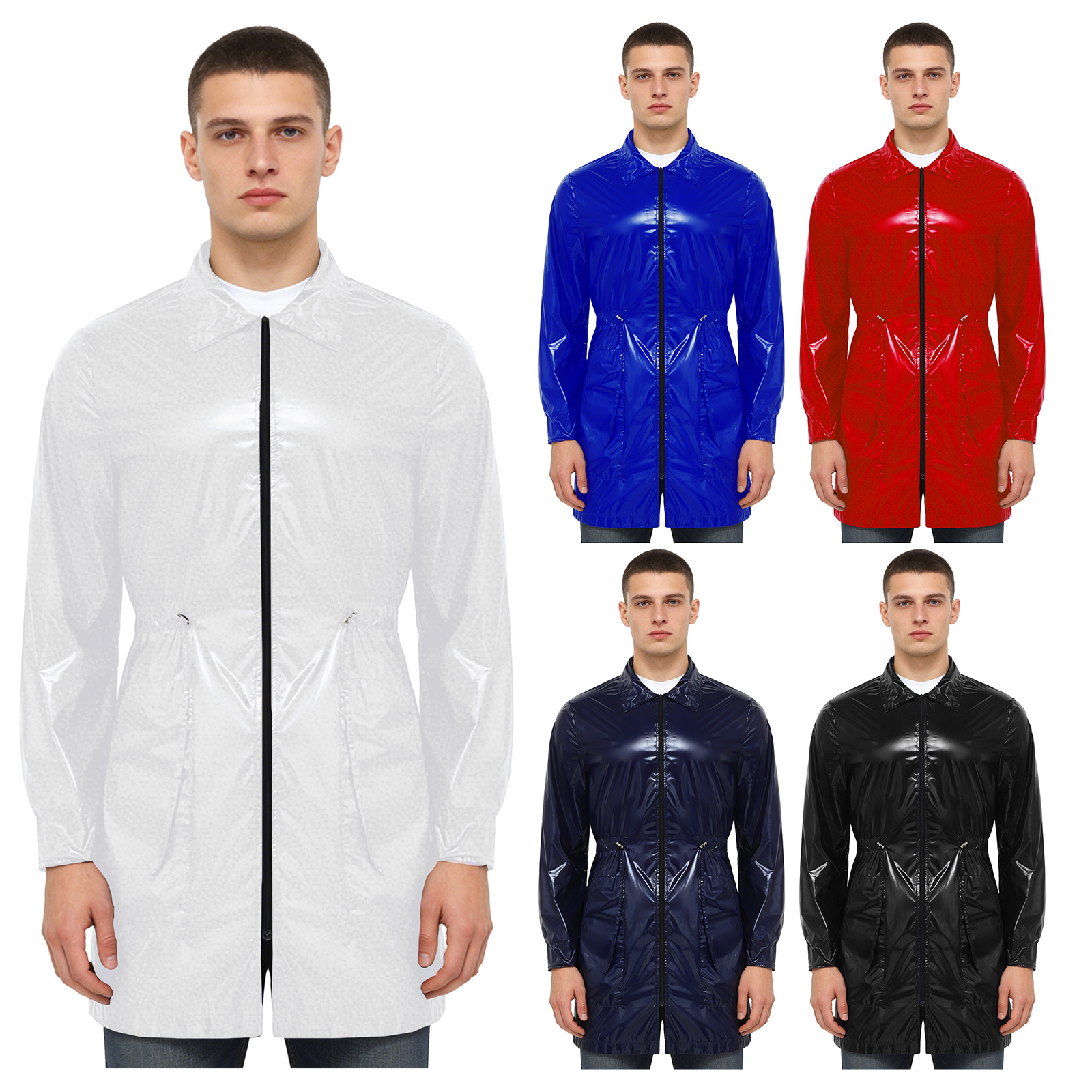 Mens Waterproof Rain Jacket Co - مراجعة Outdoor Camping Hiking وسعره