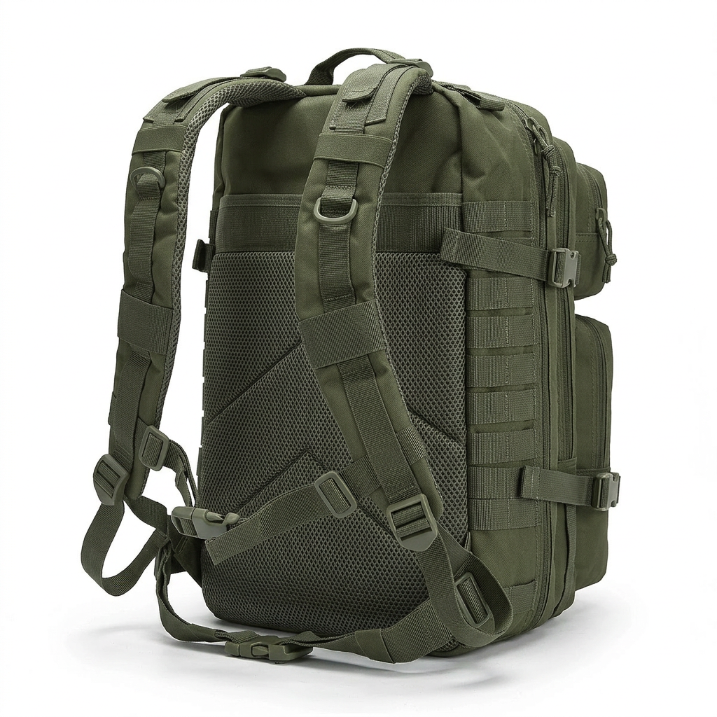 45L Tactical Hunting Backpack  - مراجعة Outdoor Camping Hiking وسعره