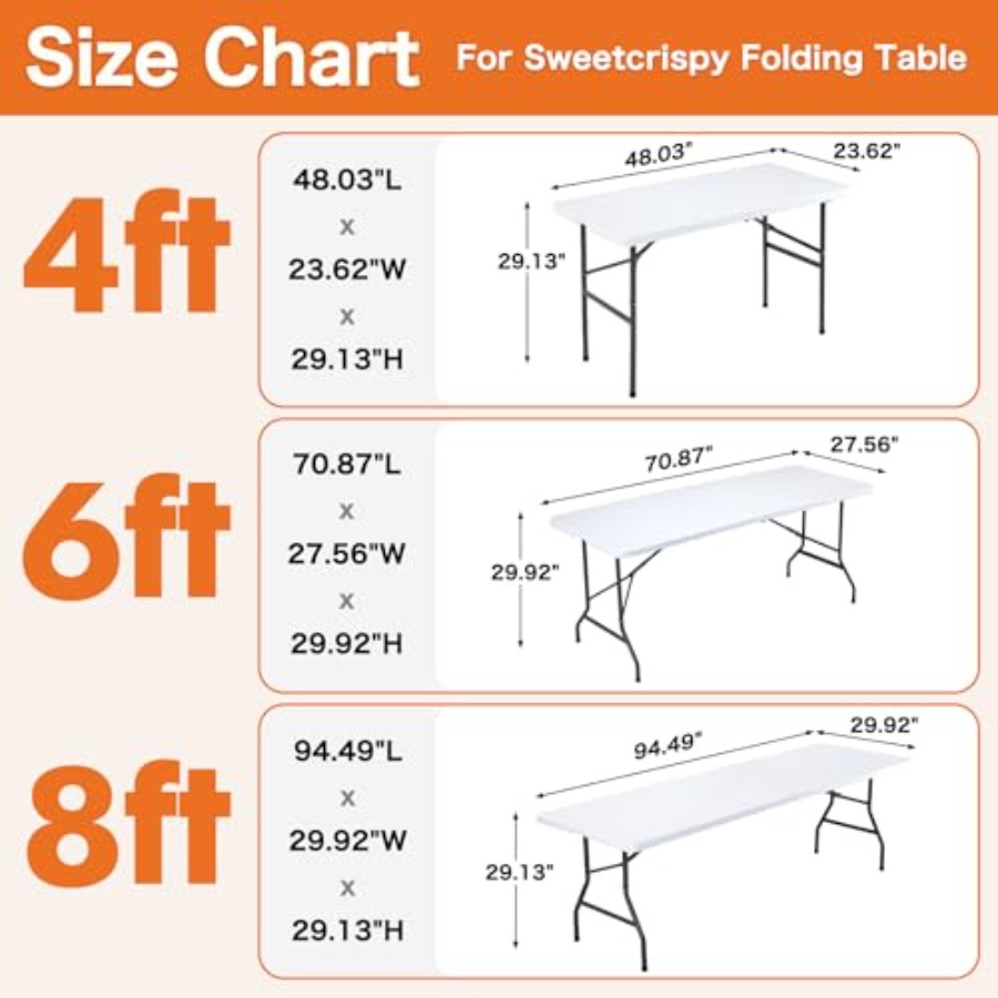 8 FT Folding Picnic Table 2 Pa - مراجعة Outdoor Camping Kitchen وسعره