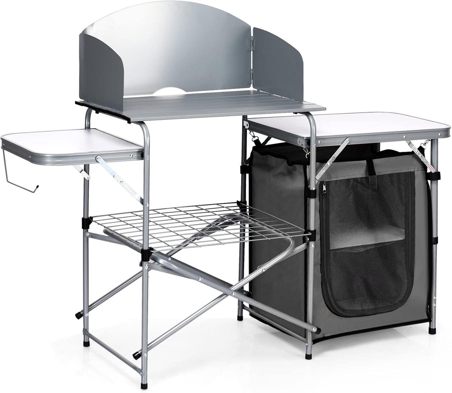 Folding Camping Kitchen Table  - مراجعة Outdoor Camping Kitchen Setup وسعره