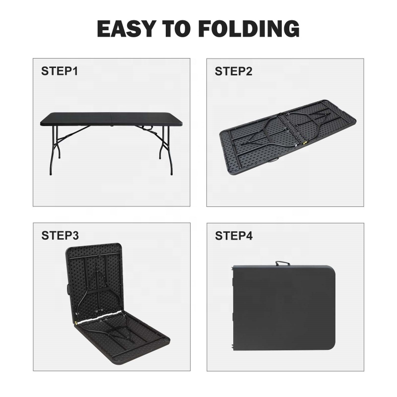 Portable 6ft Plastic Folding T - مراجعة Outdoor Camping Warehouse وسعره