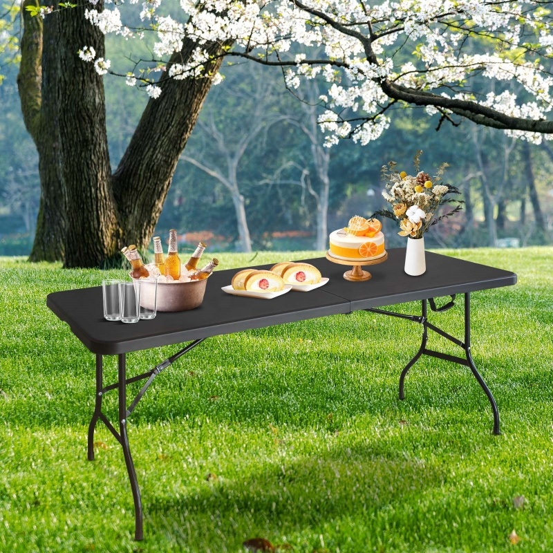 Portable 6ft Plastic Folding T - مراجعة Outdoor Camping Warehouse وسعره