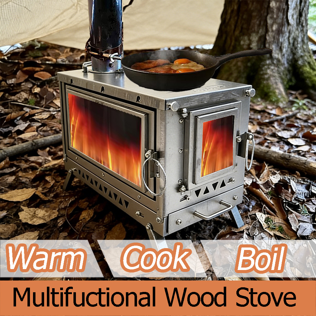 DANCHEL OUTDOOR T3 Titanium Al - مراجعة Outdoor Camping Heater For Tent وسعره