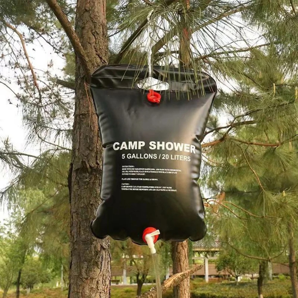20L Portable Camping Shower Ba - مراجعة Outdoor Camping Bathroom وسعره