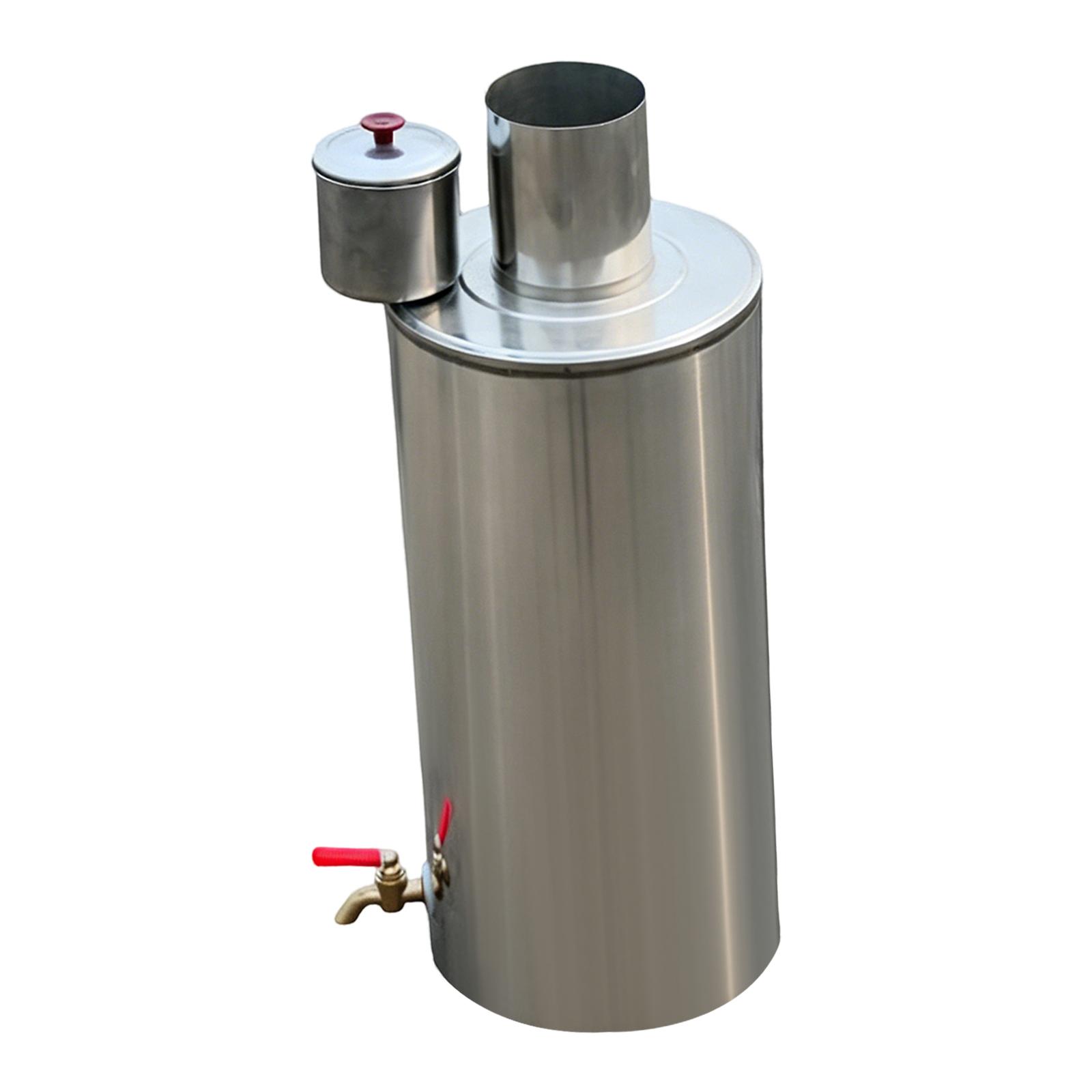 Camping Hot Tent Stoves Water  - مراجعة Outdoor Camping Hot Water Heater وسعره