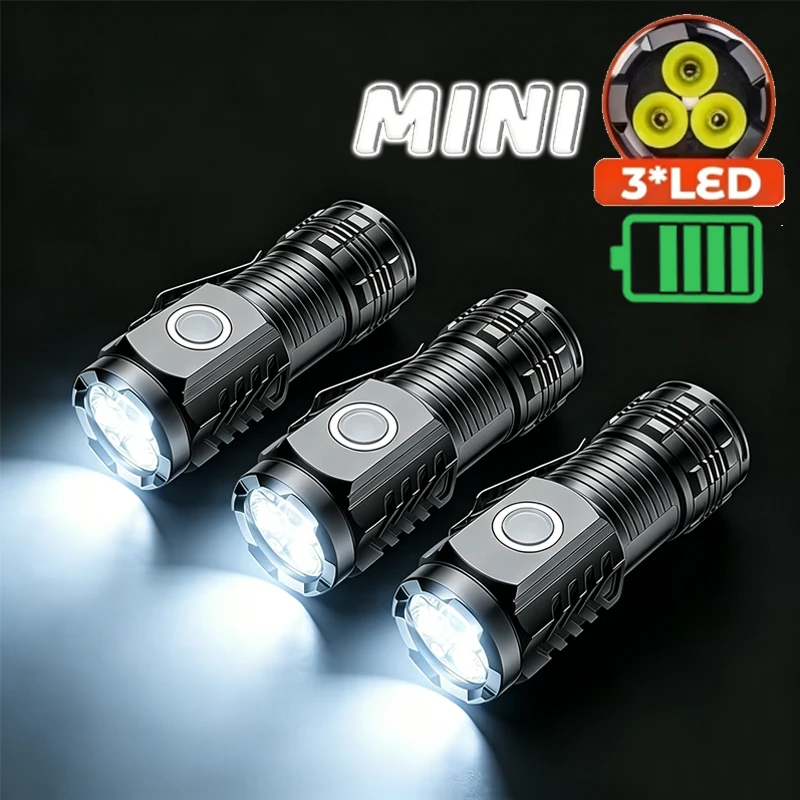 Portable Mini 3 LED Handheld F - مراجعة Outdoor Camping Items وسعره