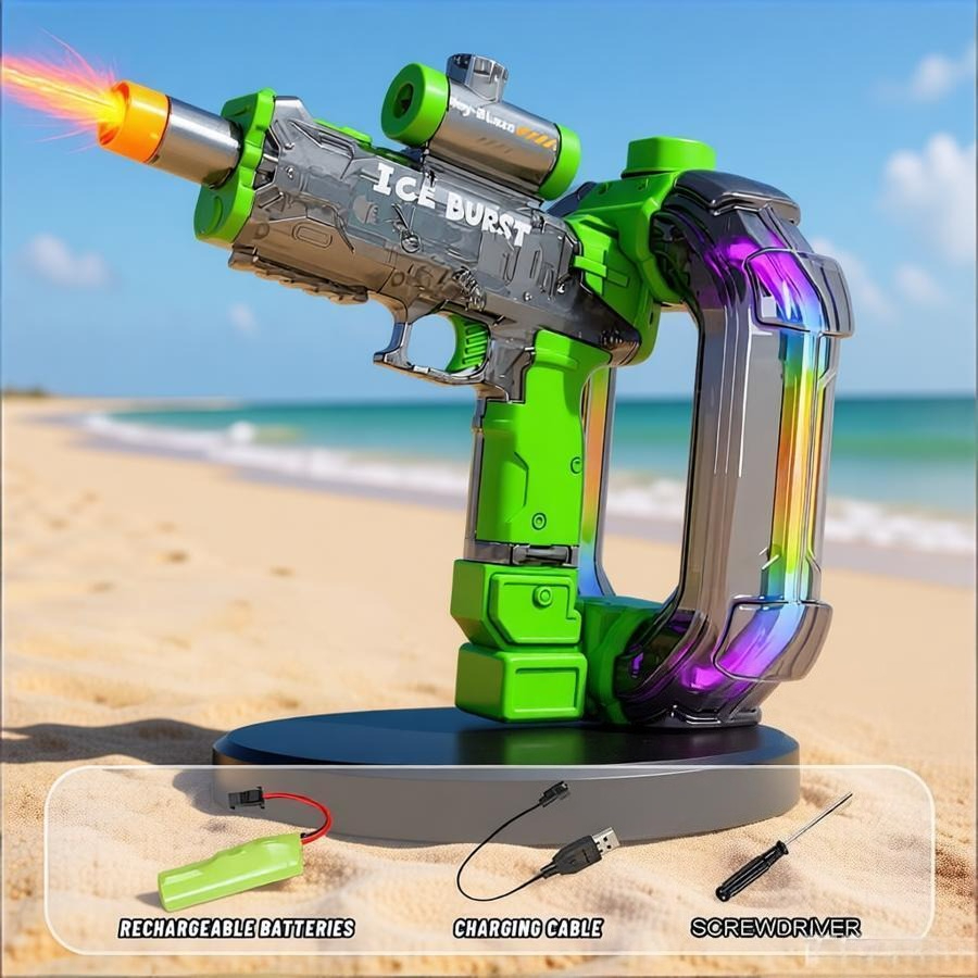 LED Ring-shaped Electric Water - مراجعة Outdoor Camping Games For Kids وسعره