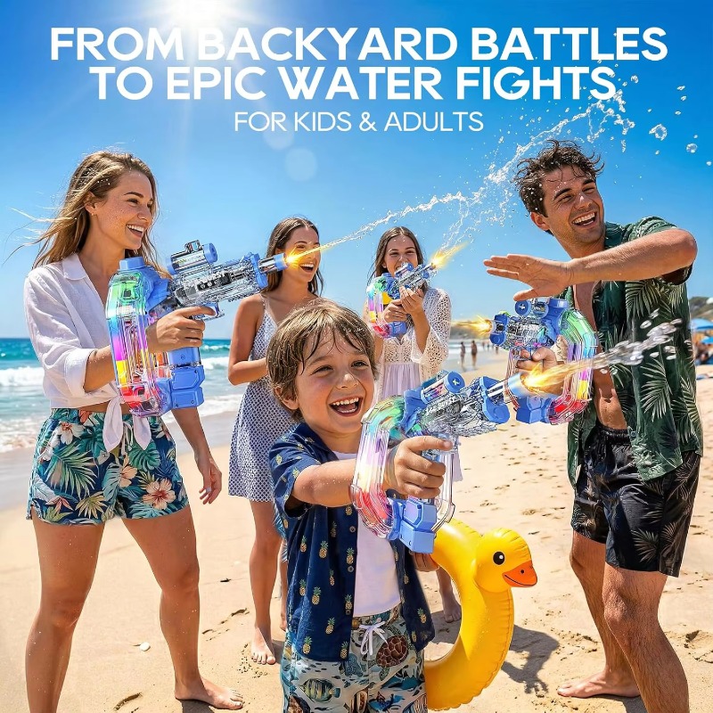 LED Ring-shaped Electric Water - مراجعة Outdoor Camping Games For Kids وسعره