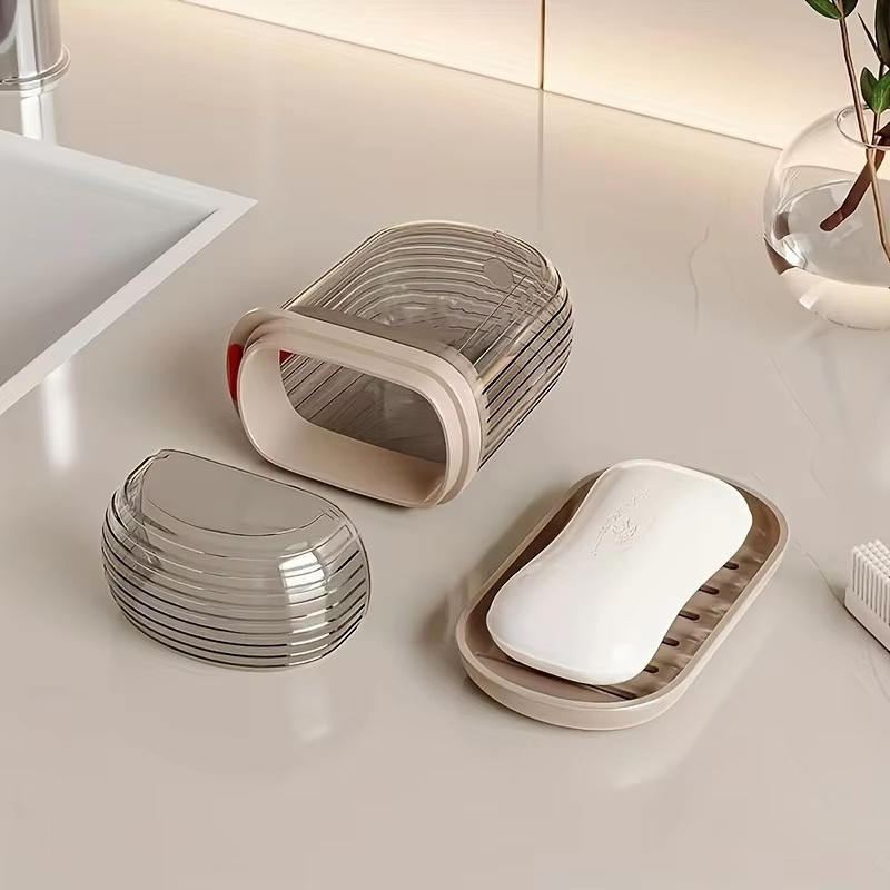 Travel Portable Soap Box with  - مراجعة Outdoor Camping Bathroom وسعره
