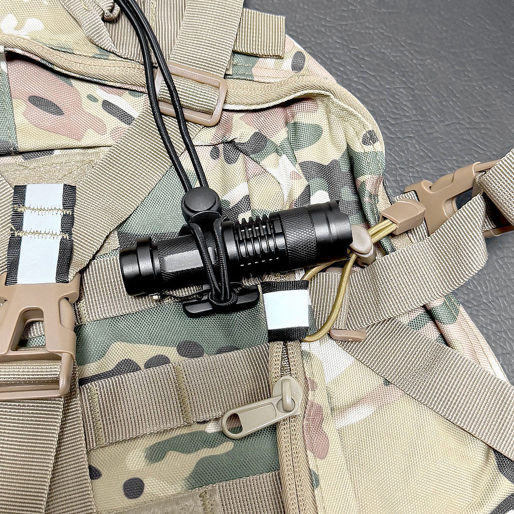 Flashlight Clip Outdoor Backpa - مراجعة Outdoor Camping Hiking وسعره