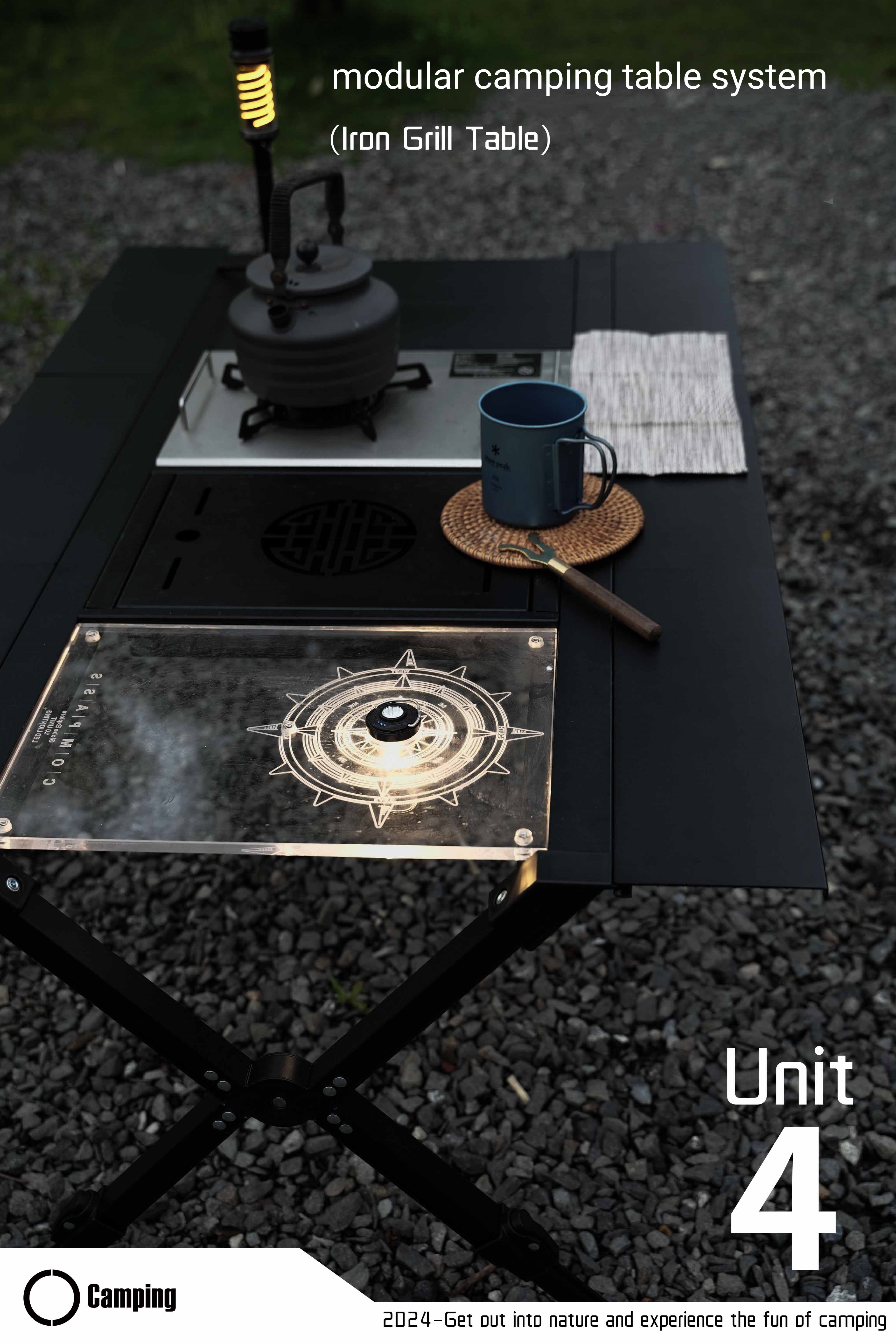 Modern Portable Aluminum Alloy - مراجعة Outdoor Camping Kitchen Setup وسعره