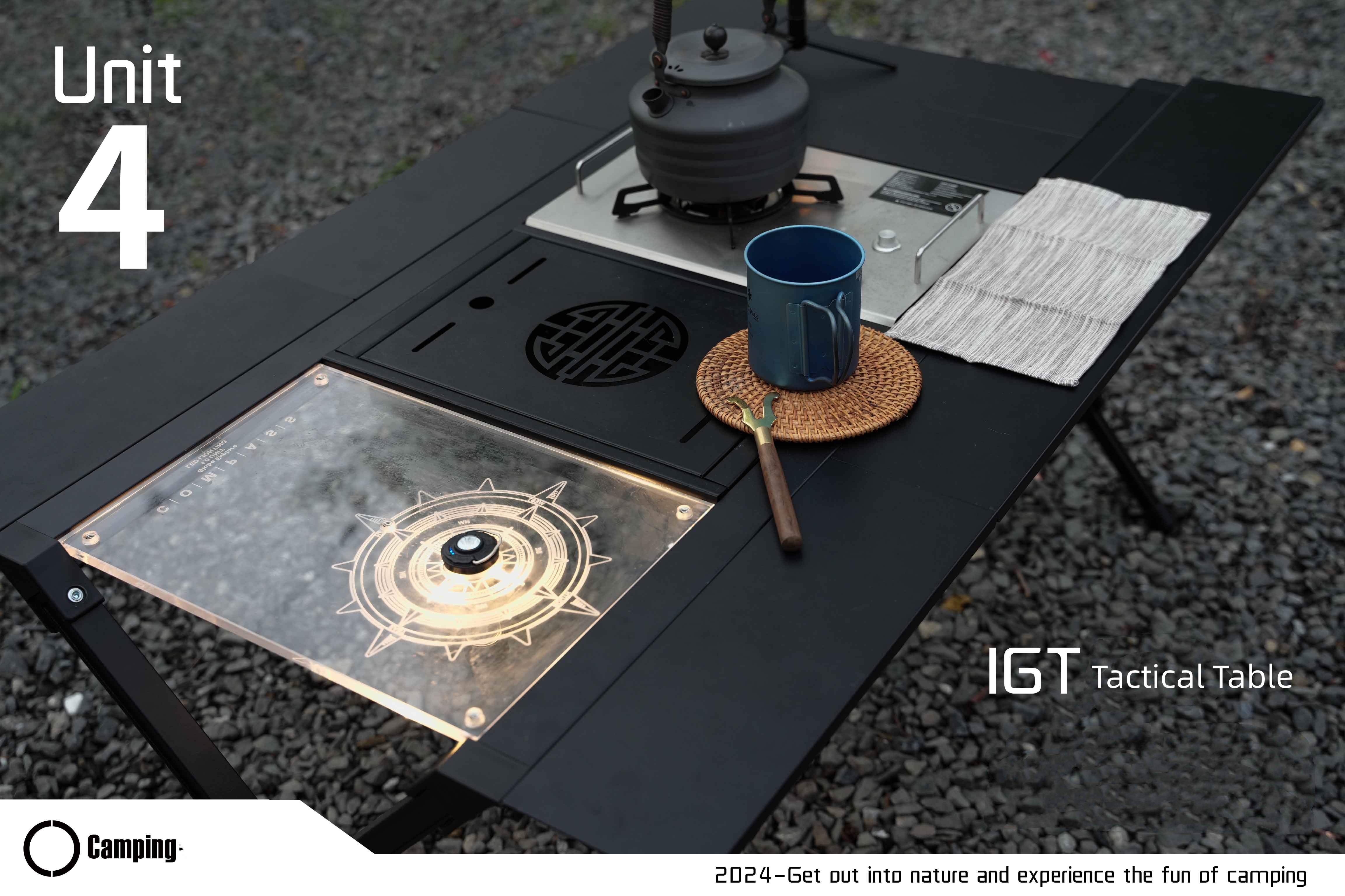 Modern Portable Aluminum Alloy - مراجعة Outdoor Camping Kitchen Setup وسعره