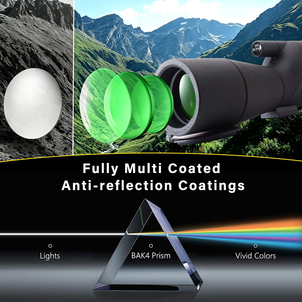 25-75x60 Zoom Spotting Scope C - مراجعة Outdoor Camping Gear وسعره